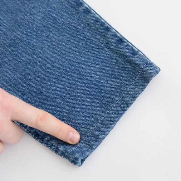 Vintage 80's Number One Trussardi Tapered Leg High Waisted Denim Mom Jeans 30 - Picture 10 of 15